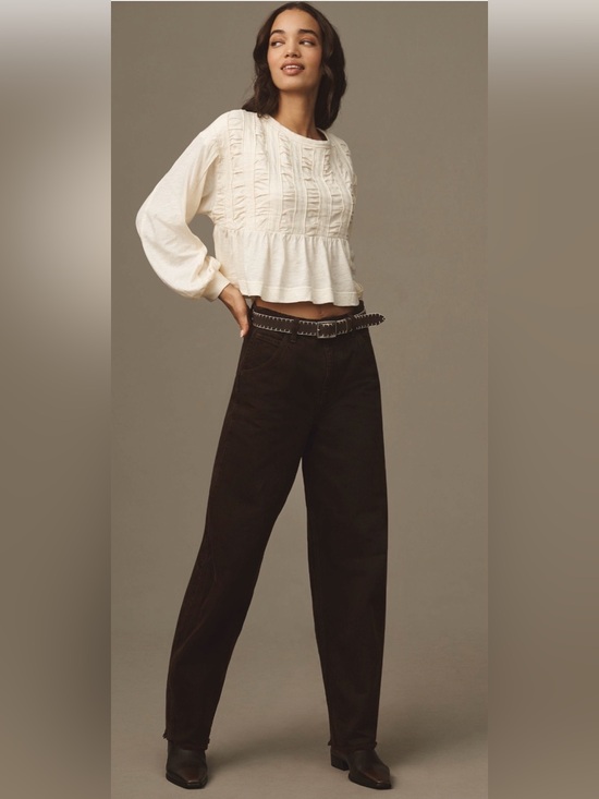 Pilcro Tops - NWT Pilcro Textured Babydoll Top, size M